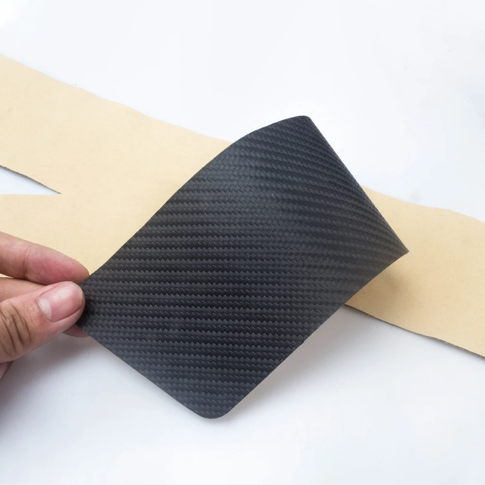 

4PCS Carbon Door Threshold Guard Car Door Sill Scuff Plate Pedal Cover Stickers For Tesla Model 3 S X Y Protection Accessories