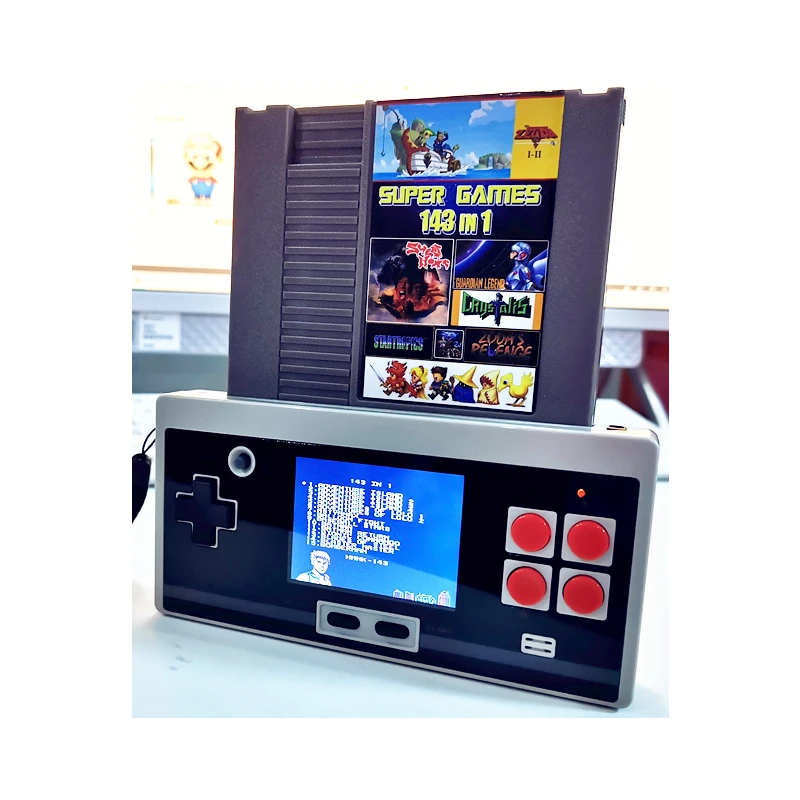 Портативная Карманная игровая Ретро консоль HAMY NES для оригинального 6 2-дюймового