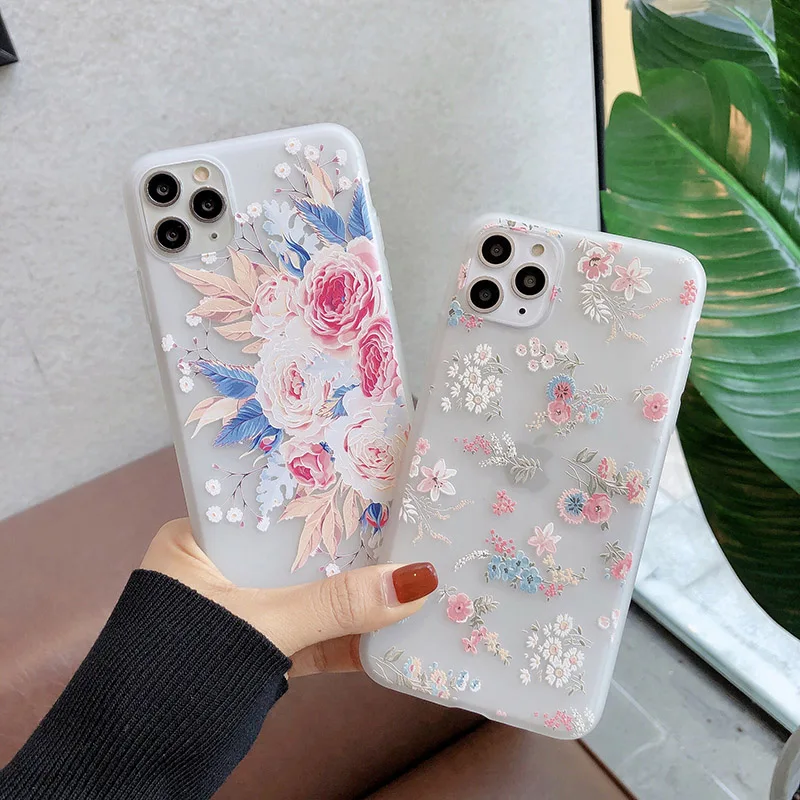 

Floral Case For Huawei Honor 20 Lite Case Silicon Bumper Honor 30 Pro Plus 10i 30s 8X Mate 30 20 Pro 10 Lite V30 Play 4T Covers