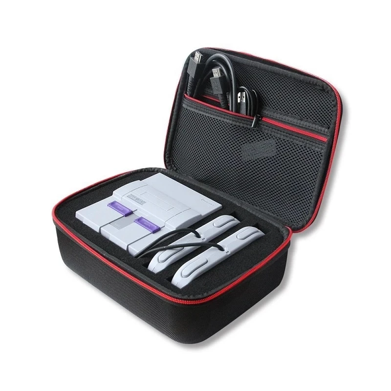 Чёрный жесткий чехол для переноски мини ТВ классической версии консоли дорожная