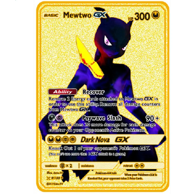 

2021 Pokemon Metal Collection Card PV GX V DX Pikachu Charizard Cartoon Anime Battle Game Flash Card Gifts for Children