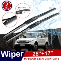 car wiper blades for honda cr v crv cr v 2007 2008 2009 2010 2011 accessories front window windscreen windshield brushes sticker