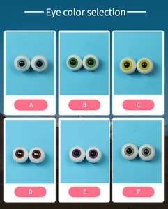 Кукла 12 MMBJD стеклянные глаза унисекс 4 точки 6 точек и восемь точек