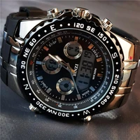 luxury brand watches men fashion sports watch mens military waterproof watches led digital wristwatches male relogio masculino