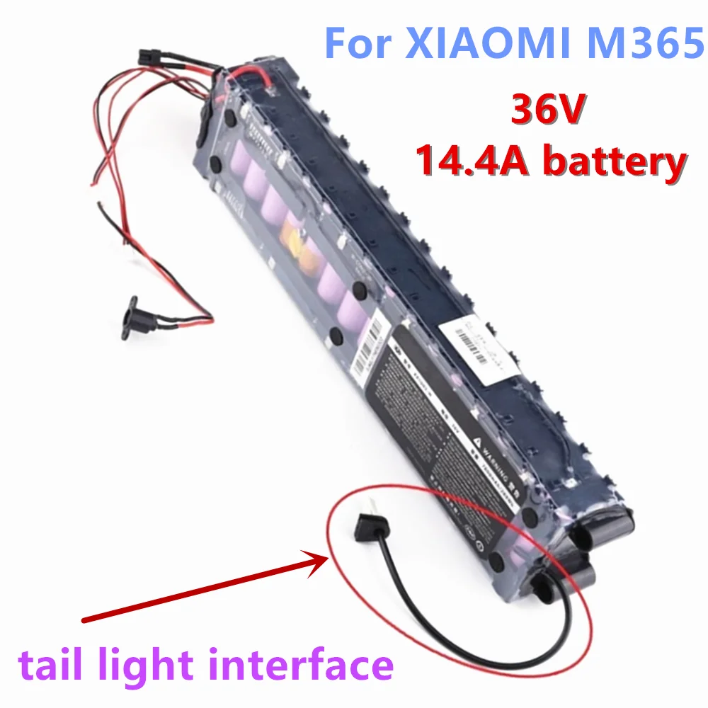 

Original 36V 14.4Ah Battery for Xiaomi M365/Pro/1S Special Battery Pack 36V Battery Riding 50km BMS+Charger Scooter Accessories
