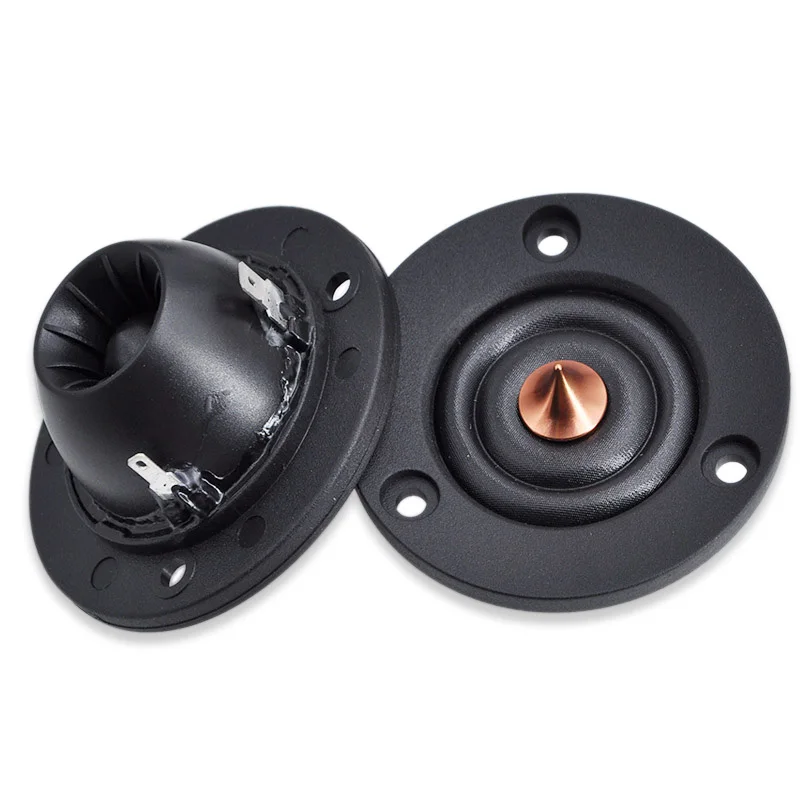 

2.5" inch 6Ohm 30W Silk Film Car Modification Tweeter Home Audio Treble Speaker Stereo High Pitch Loudspeaker Horn 65mm/2.56"