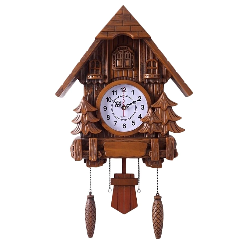 Мода-часы Cuckoo модные настенные часы для гостиной 20 дюймов будильник качели карманные часы Современные часы