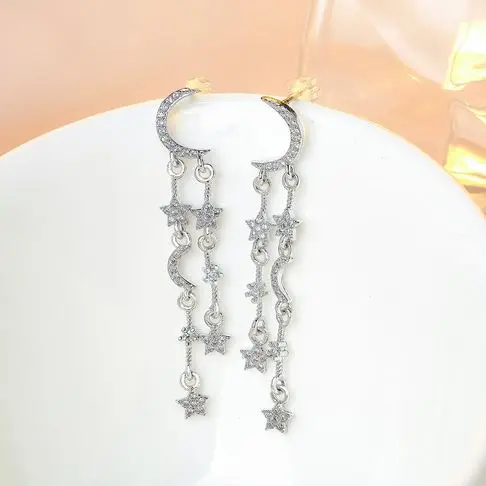 Миниатюрные серьги гвоздики в Корейском стиле из стерлингового серебра 925 пробы