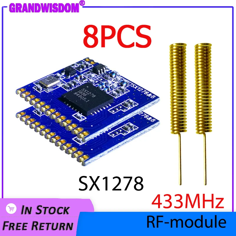 Модуль LoRa SX1278 lorawan 433 МГц приемник связи на большие расстояния передатчик SPI LORA IOT 2