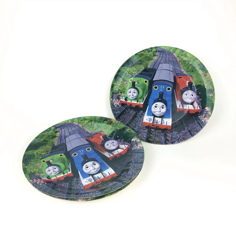 6 шт. мультфильм Томас поезд тема детский день рождения рождение мальчика
