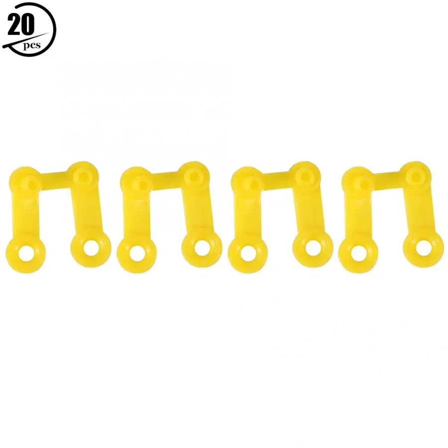 20 Pcs Snap Clip Plastic Knitting Machine Kit 1.6 x 2 0.5cm Fit for Silver Reed sewing supplies | Дом и сад