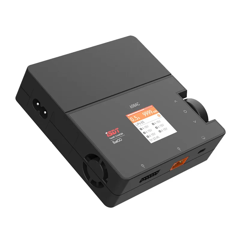 ISDT 608AC AC 60 Вт DC 200 8A BattGo с отсоединяемым блоком питания умное зарядное устройство FPV