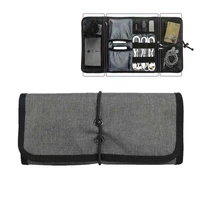 electronic storage bag cable organizer bag gadget organizer charger cable wires headphone case travel digital accessories