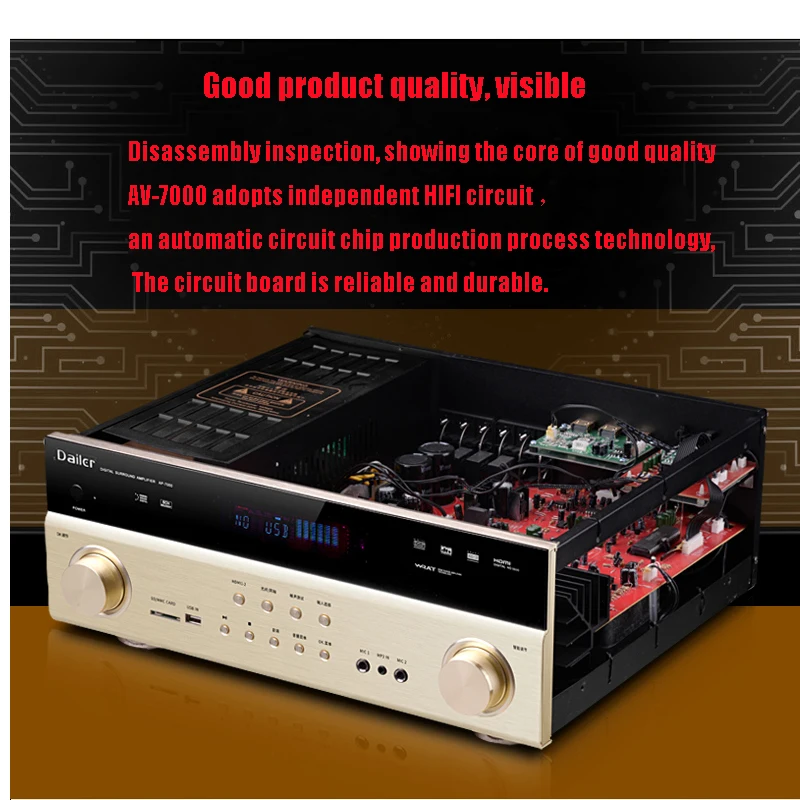 HDMI 4K HD DTS Dolby женский домашний кинотеатр C5200 aeas чип Bluetooth без потерь 5 1 каналов 1600 Вт
