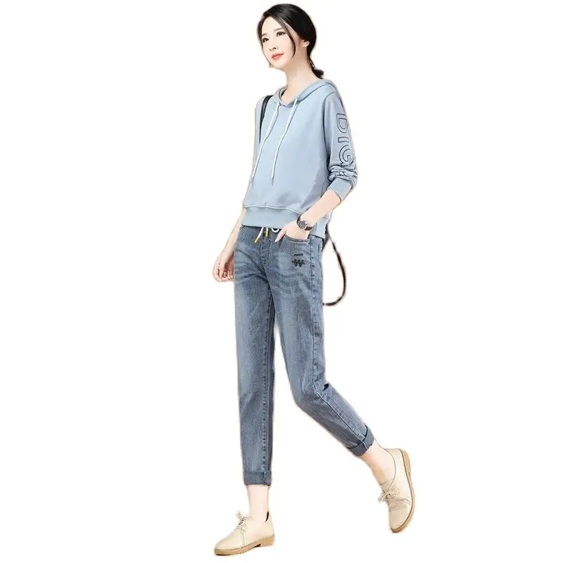 

Denim Pants For Women Harem Pants Mom Jeans Slim Women Denim Trousers Streetwear Pencil Pants Plus Size Jeans Graphic Jeans