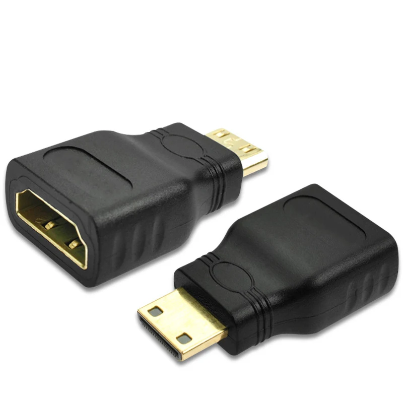 Felkin Mini HDMI-совместимый с HDMI-адаптер позолоченный 1 4 3D удлинитель 1080P конвертер для