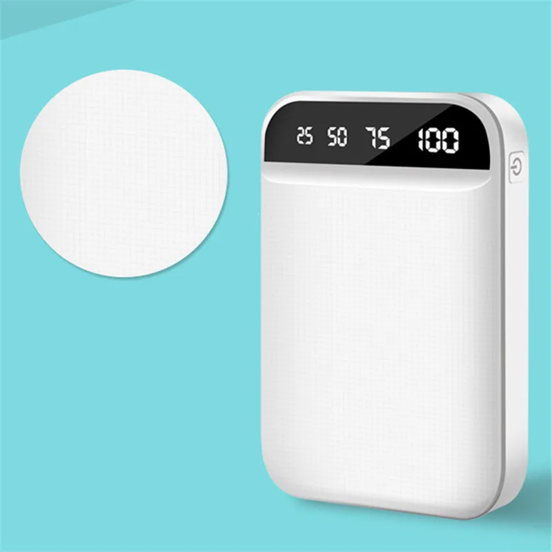 50000mah mini power bank portable external battery 2usb fast charging digital display phone charger for xiaomi samsung iphone free global shipping