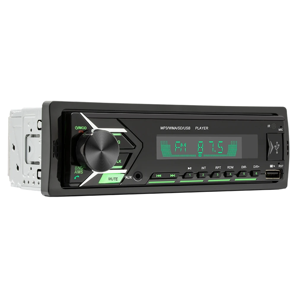 FM 87 5 ~ 108 МГц Красочный Bluetooth автомобильный радиоприемник mp3 плеер 1 DIN в тире аудио