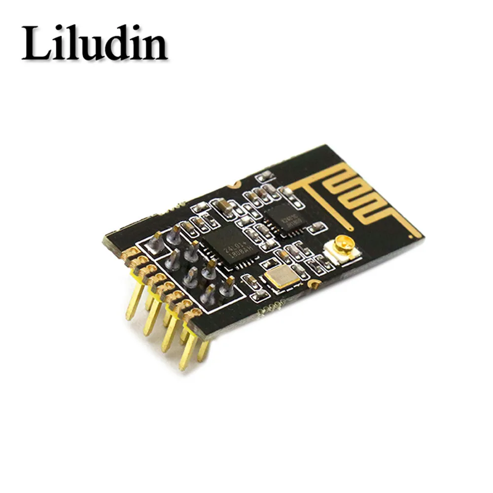 NRF24L01 + 2 4G модуль беспроводной передачи данных 4 ГГц обновленная версия PA LNA 1000