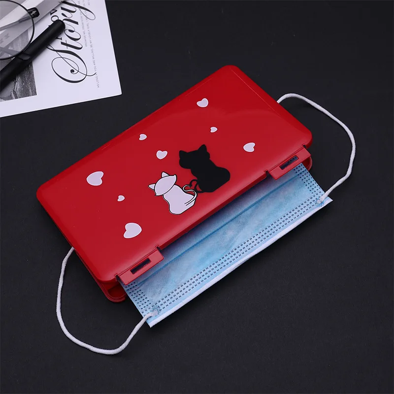 

Portable Face MaskCase Household Moisture-proof Mask Box Portable Dustproof Storage Mask Container Mask Storage Seal Box Outdoor