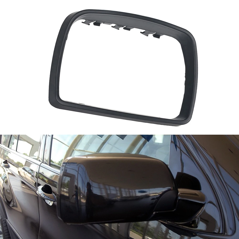 

Car Side Wing Rear View Door Mirror Frame Side Mirror Trim Ring Cap Cover Left Right for BMW E53 X5 3.0d 3.0i 4.4i 1999-2006