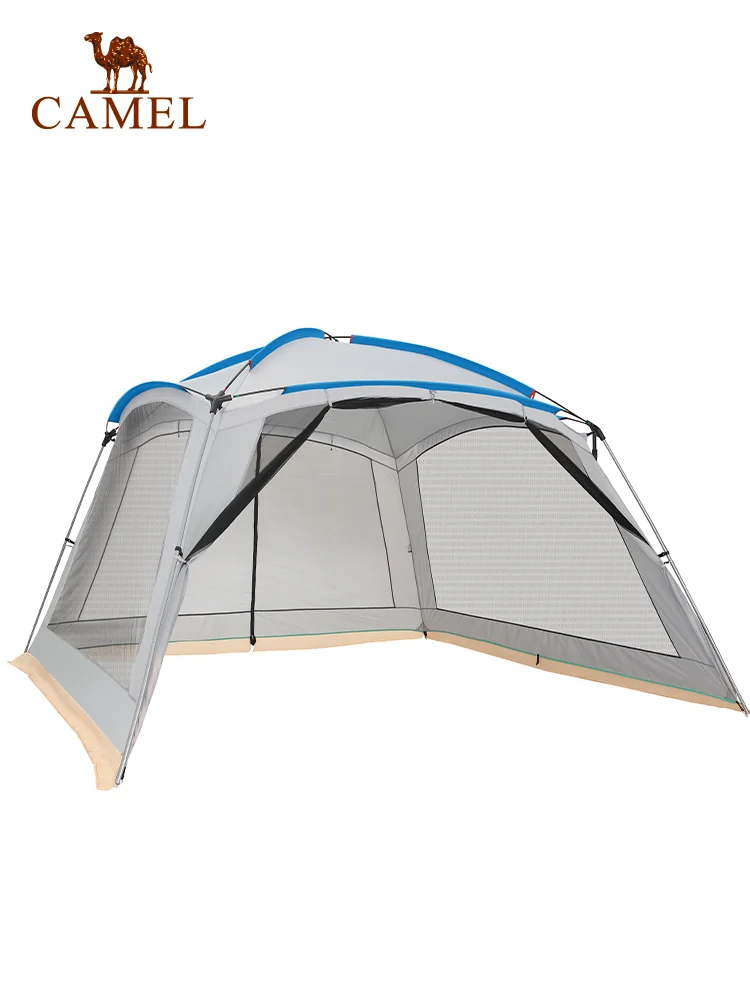 

Тент для кемпинга, большая утолщенная палатка для путешествий и отдыха на открытом воздухе, с дождем