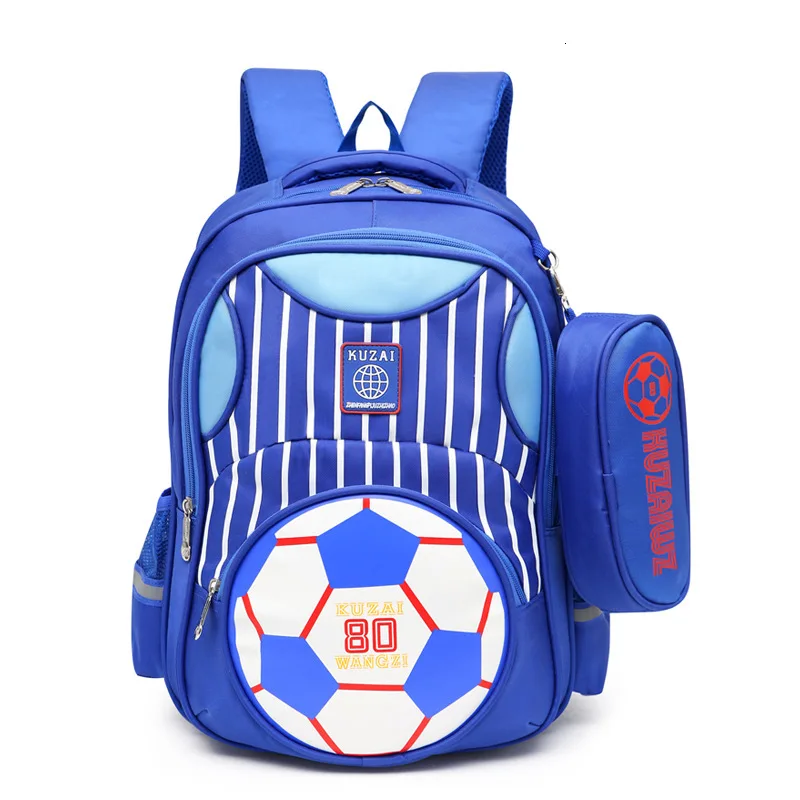 YK-Leik 3D ball Children's School Backpacks for Teen Boy Lightweight large-capacity nylon waterproof school bags schoolbags