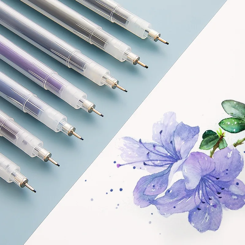 

Art DKY Fineliner Brush Pen For Drawing Painting Hooking Writing Stationery School Supplies