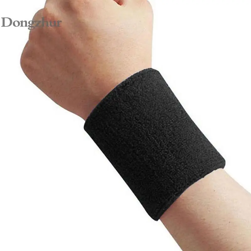 Спортивный костюм для девочек из хлопка Полотенца Sweatband браслет на запястье