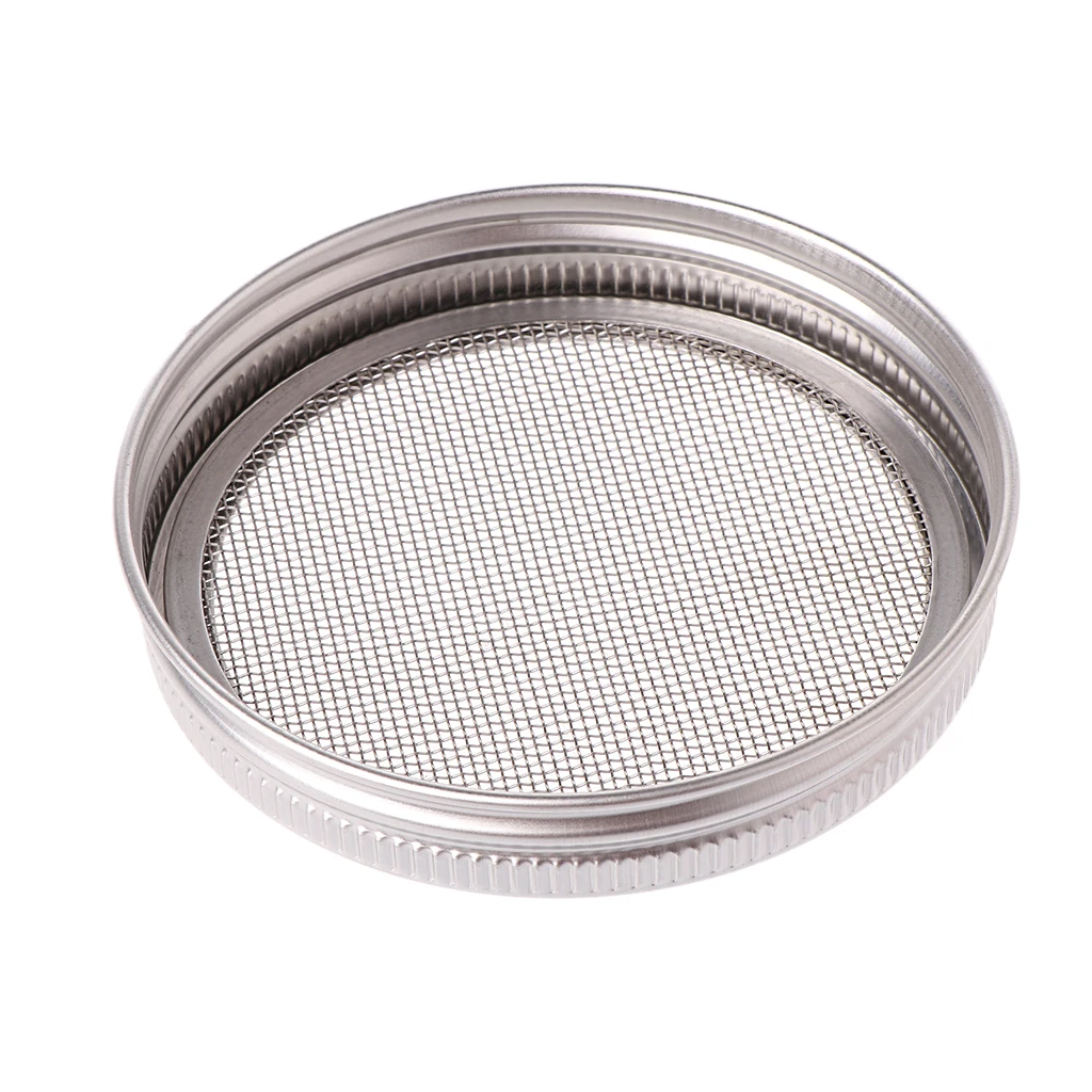 Kenley Seed Sprouter Kit Sprouting Mason баночки с сетчатыми крышками Germinator Набор для выращивания