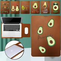 waterproof notebook laptop bag sleeve bag 11131415 inch universal macbook case avocado pattern notebook case briefcase