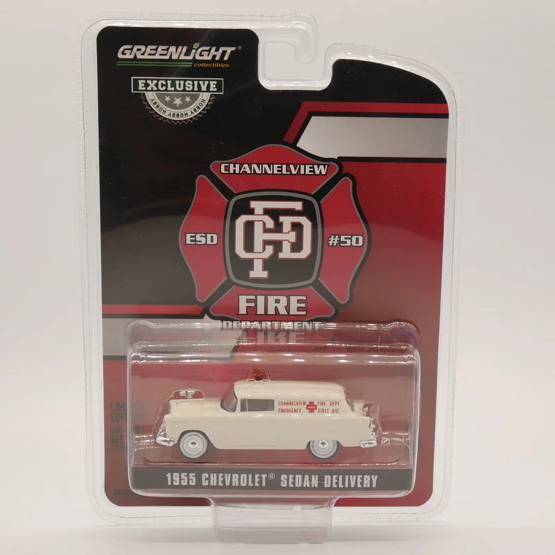 Greenlight 1:64 1955 Chevrolet Sedan Delivery Dieacast модель автомобиля металлический игрушечный