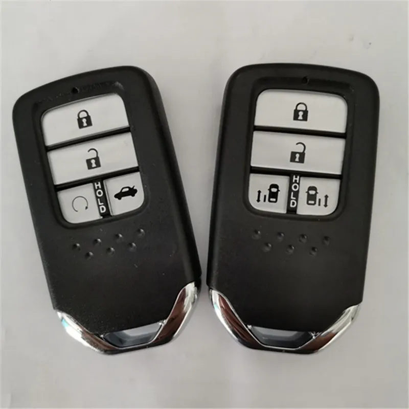 

DAKATU 5PCS/LOT Replacement Smart Remote Key Shell Case Fob 4 Button for Honda Civic C-RV 2013-2017