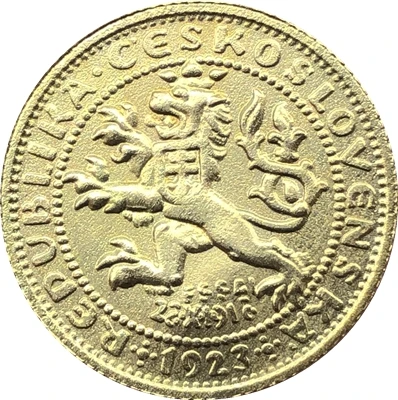 1923 шт. 1 Ducat монеты копия 20 мм | Дом и сад