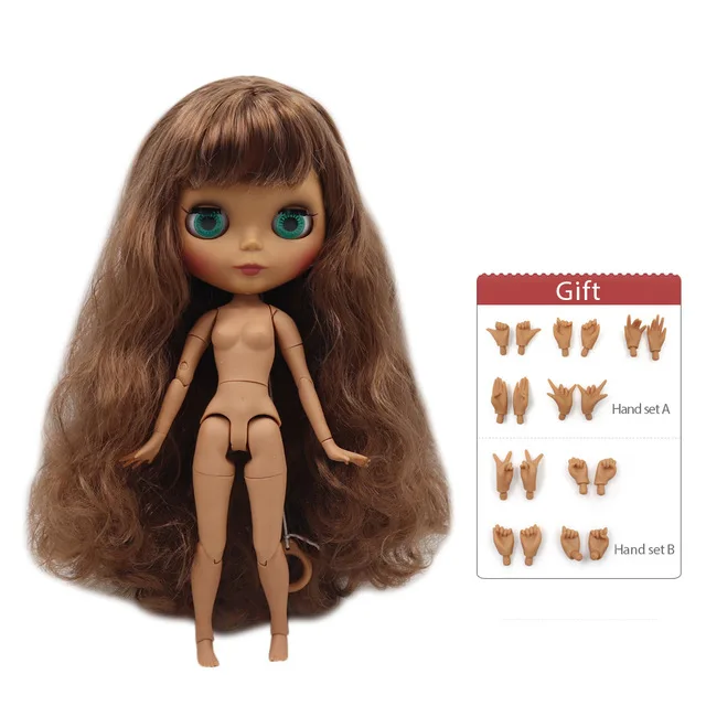 Ледяная фабрика blyth кукла Обнаженная шарнир тело 1/6 BJD 30 см модные куклы игрушки подарок специальная цена на продажу - Цвет: 280BL9158 L