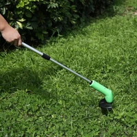 portable grass trimmer cordless lawn weed cutter edger with zip ties garden mowing power tool kits electric grass cutter machine