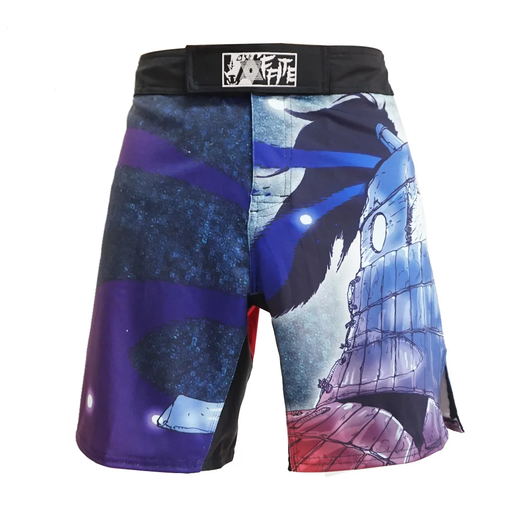 ММА Бокс муай-тай кикбоксинг фитнес мужские шорты SANDA boxe trunks тренировочный бой grappling