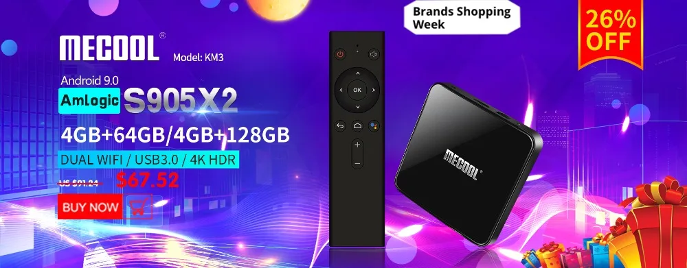 Android tv Box 2G 16G четырехъядерный 1000 M Ethernet 4 K HEVC/H.265 заказной MECOOL tv Box для просмотра фильмов Smart tv Box медиаплеер
