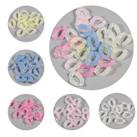 23x16mm translucent acrylic oval chain open link connectors diy jewelry making