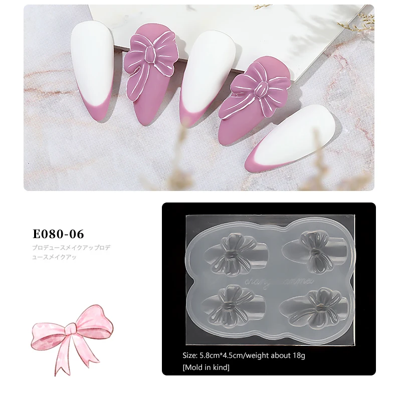 

3D nails Silicone Mold Nail Stencils Nails Carving Stamping Plate Nail Art Template UV Gel Polish Manicure Mould DIY Tools TALM2