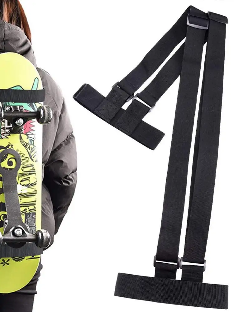 

Skateboard Carry Strap Adjustable Longboard Shoulder Carrier Universal Shoulder Carrier Skateboard Backpack Strap Carrier