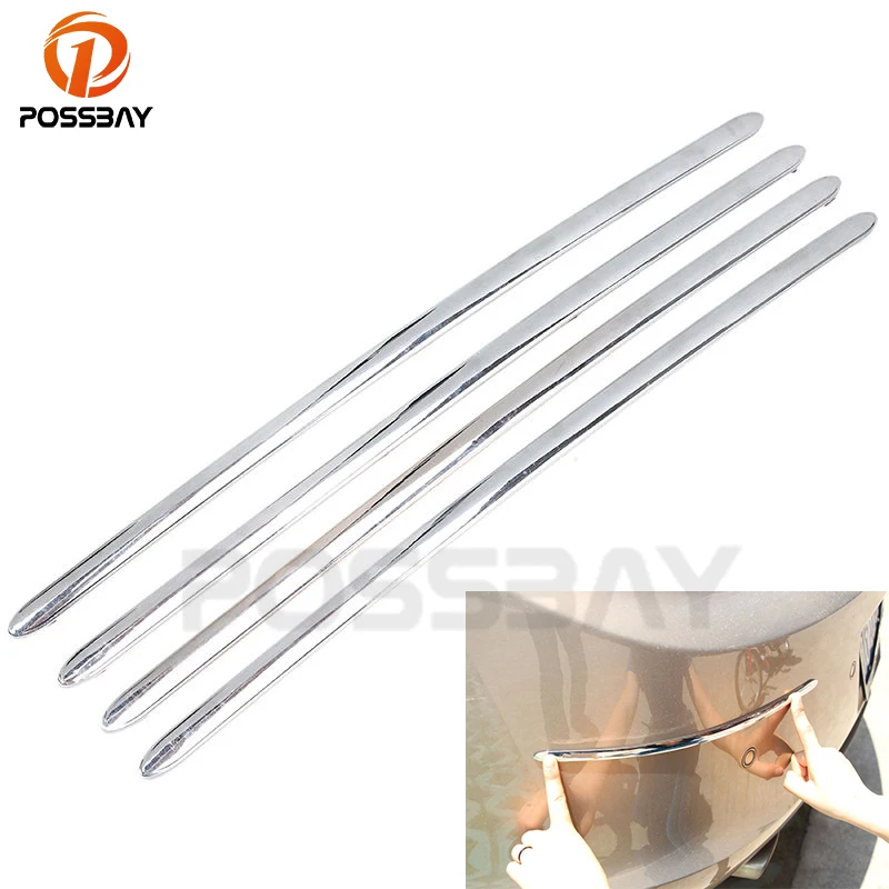 Набор наклеек для переднего и заднего бампера POSSBAY 4 шт|car front bumper guard|car guardbumper guard |