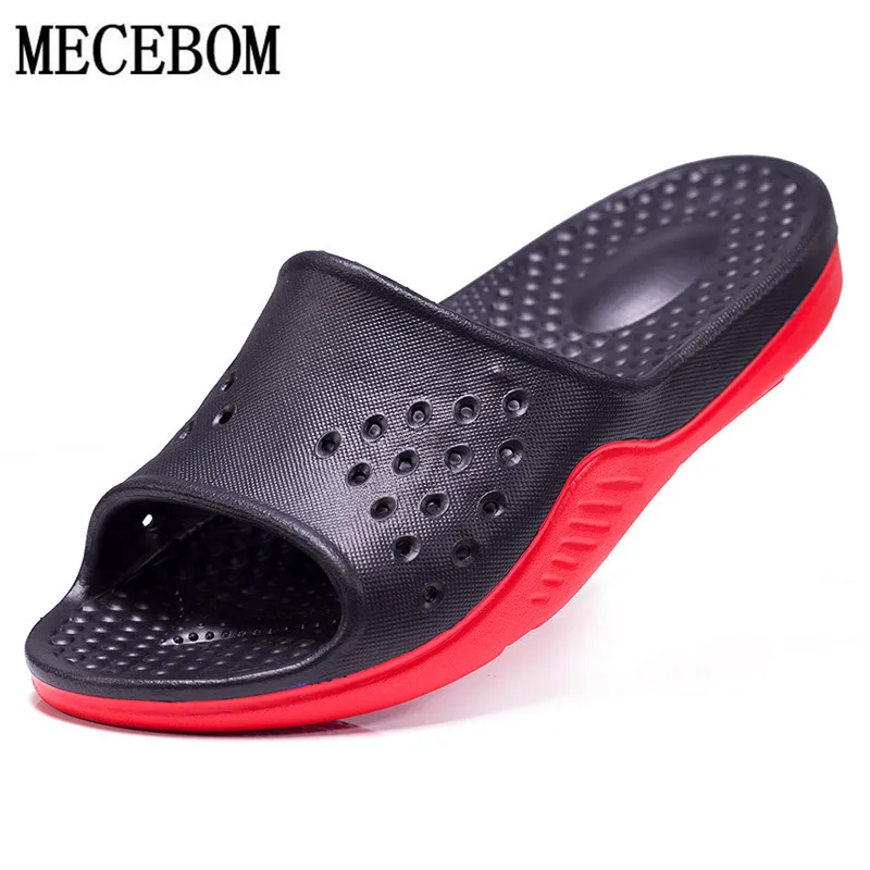 Новинка Мужские тапочки Сезон лето Пара Большие размеры 36 48 Мягкая резиновая