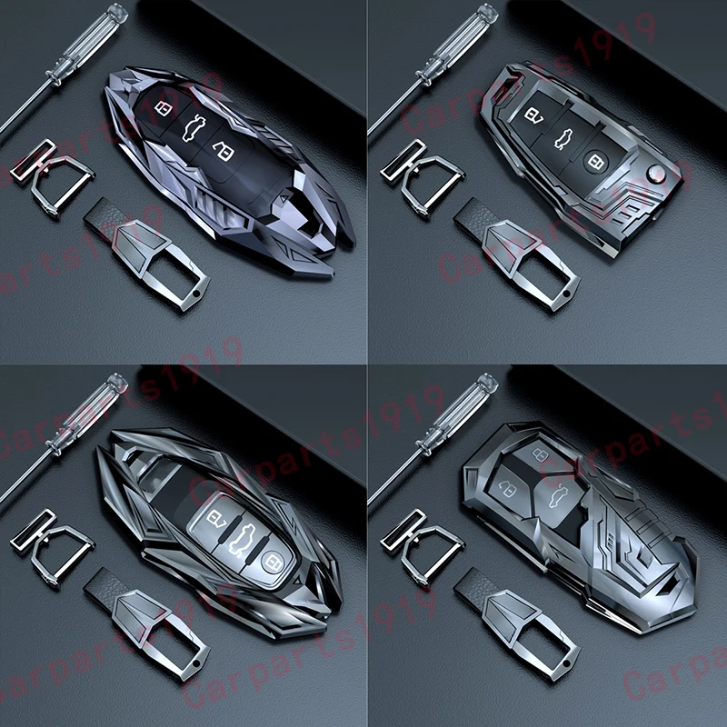 

Car Key Case Cover shell fob For Audi A1 A3 Q2L Q3 S3 S5 S6 R8 TT TTS 2020 Q7 Q5 A6 A4 A4L Q5L A5 A6L A7 A8 Q8 S4 S8 accessories