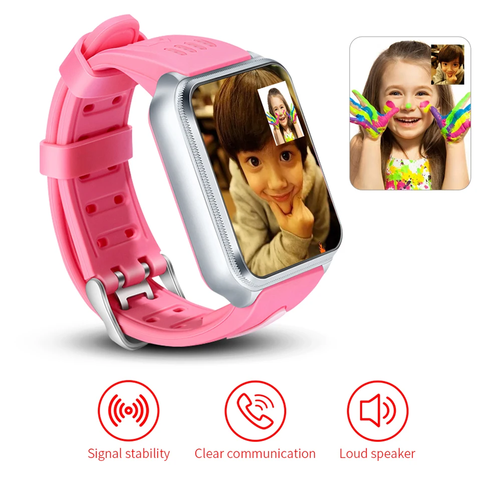 4G Смарт-часы Android GPS Bluetooth Wi-Fi 1,54 дюймов экран 1080 мАч большой аккумулятор 4 Гб 4 ядра чип-камера 200pix