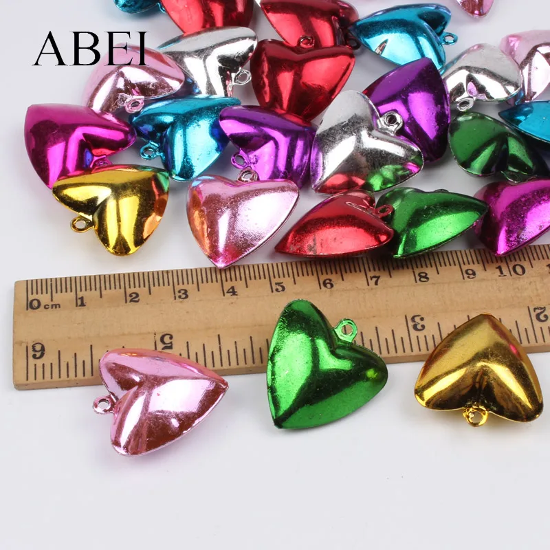 

Колокольчики для свадьбы, 20 шт., алюминий, разные цвета