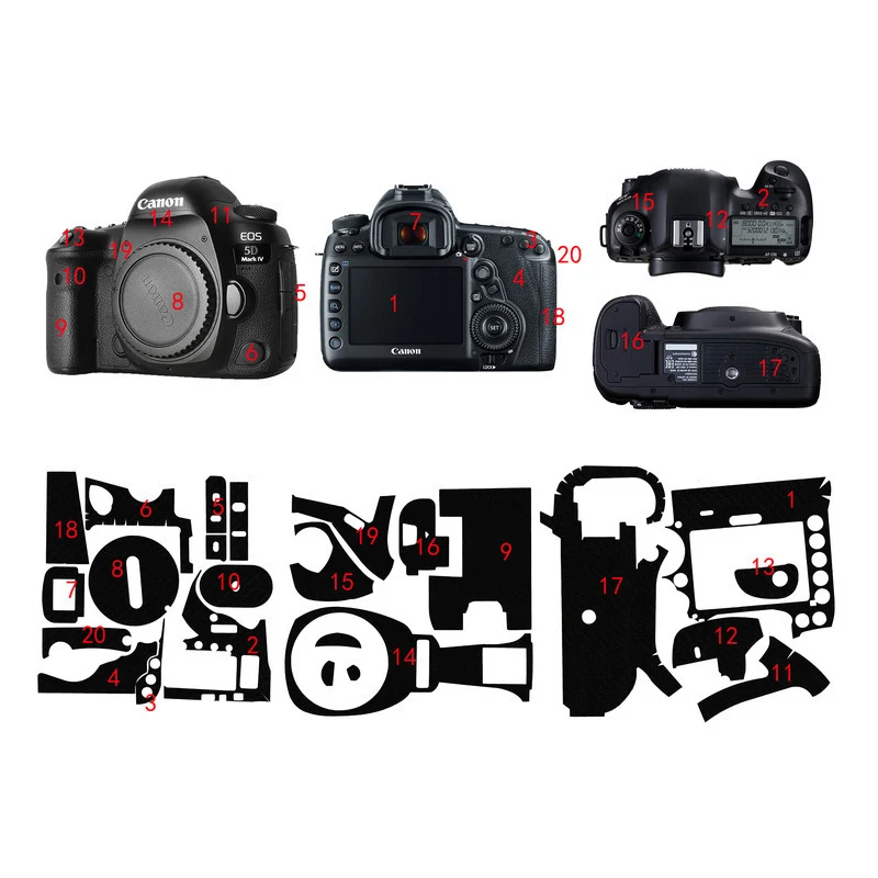 Защитная пленка для камеры Canon EOS 5D MarkIII IV 5D4 5D3 6D M6II 80D 90D 6D2 77D 800D | Электроника