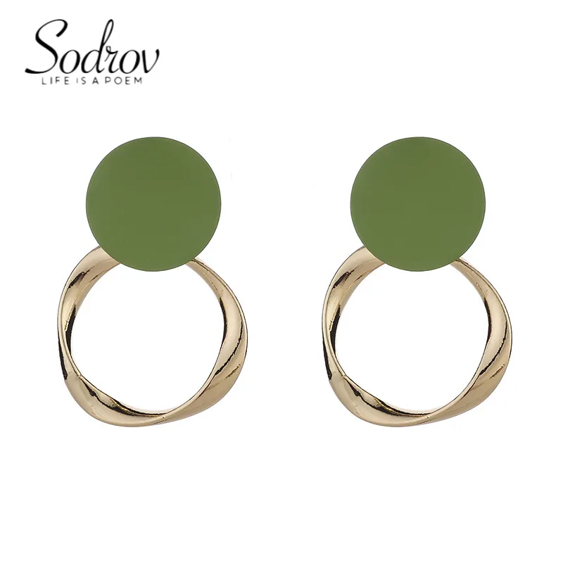 

Gold Earings Fashion Jewelry 2020 for Women Korean Fashion Unusual Ear Clips Stud Earrings Woman Earrings Jewelry