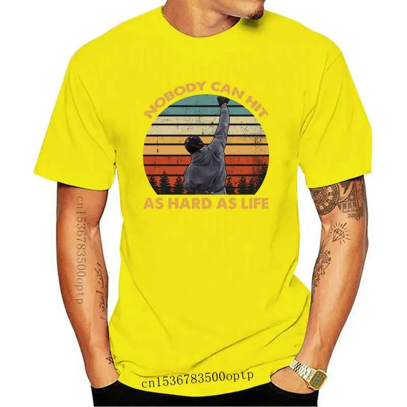 

Nobody Can Hit As Hard As Life Vintage Shirt Rocky Lovers Balboa Fan T Shirt