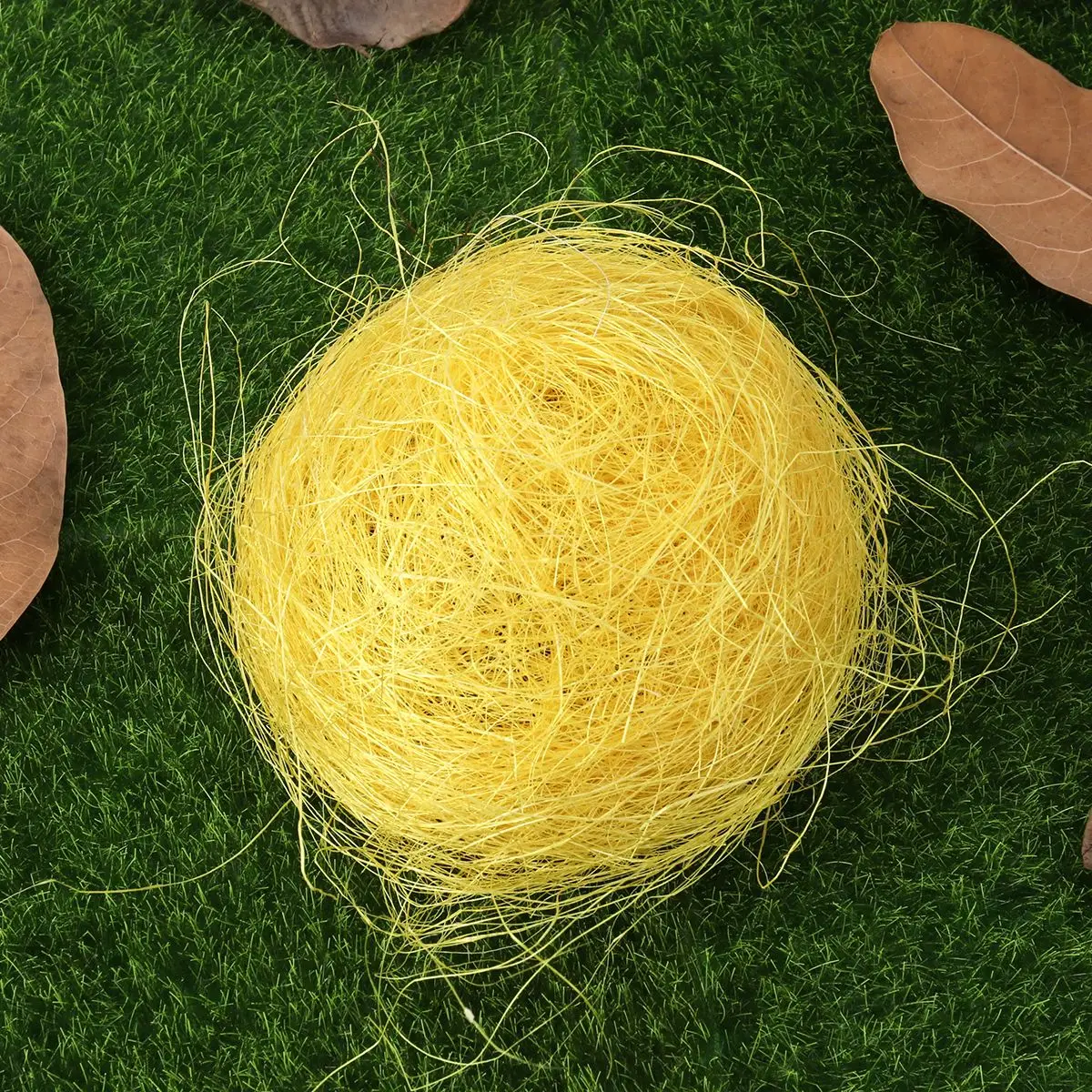 3 шт. искусственное гнездо пасхальное украшение мини цветная нить Птичье гнезда